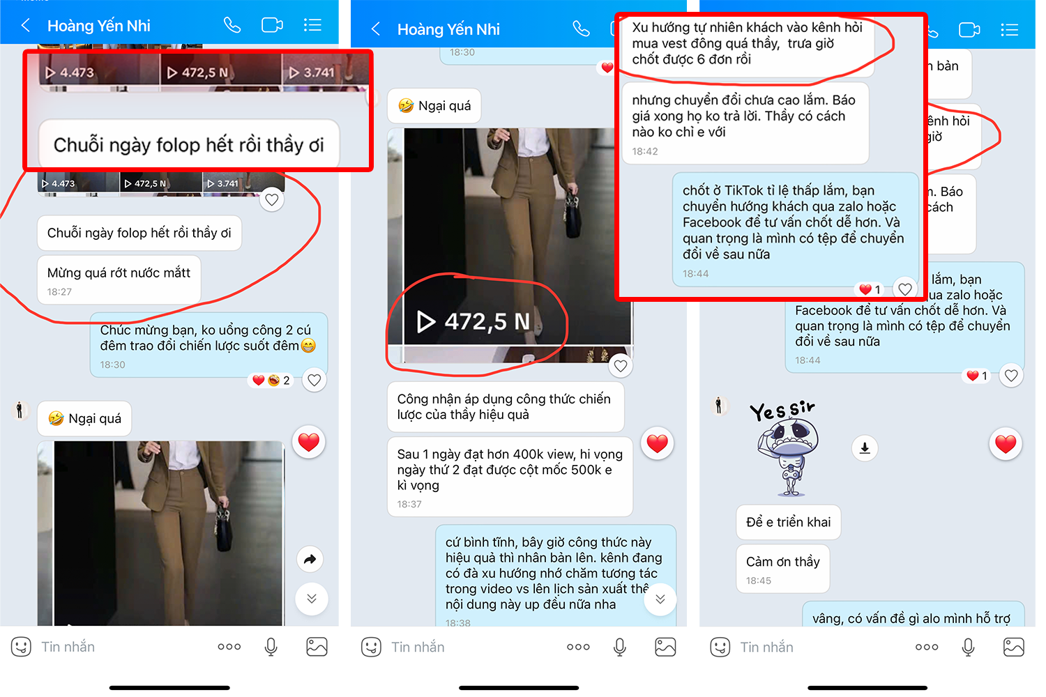 feedback và góp ý